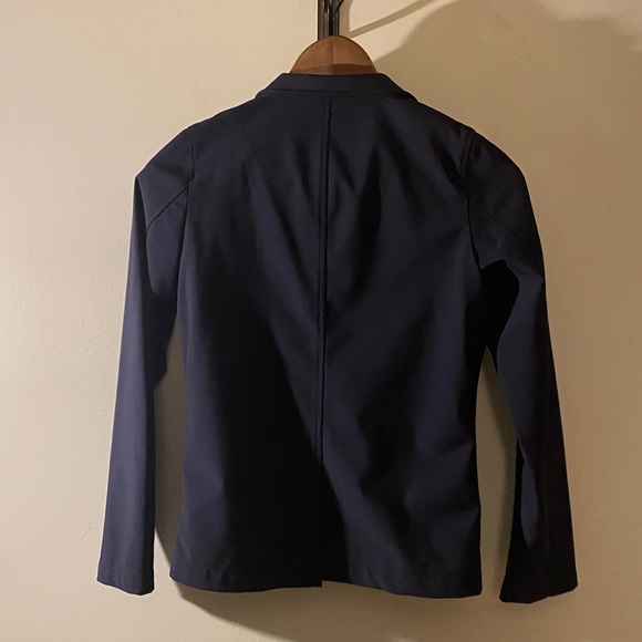 Horseware girls competition jacket navy and red - Picture 2 of 9